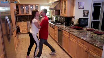 Dana Dearmond - James Deen - Dana Dearmond And James Deen In Milf Kitchen Fun With - upornia.com