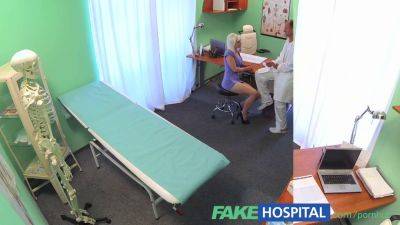 Horny blonde MILF craves creampie from her doctor in fakehospital uniform - sexu.com