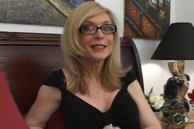 cougar - Nina Hartley - Horny Goes Down And Gives Fantastic Blowjob - Milf Classic Cougar - hotmovs.com - Usa