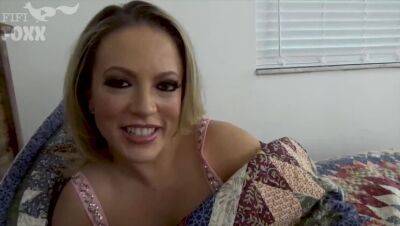 Carmen Valentina - Step Mom & Cuddle During the Winter, Gets Accidental Erection - Carmen Valentina - POV, MILF, Older Woman, Family Sex - veryfreeporn.com