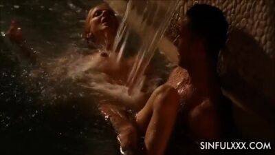 MILF has Sex in Private Spa - Sinfulxxx - hotmovs.com