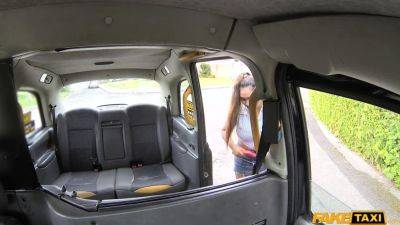 Thai MILF with massive tits enjoys a free ride in fake taxi full of cumshots - sexu.com - Thailand