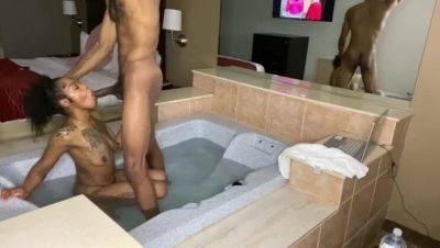 Bonus Scene! Jacuzzi Night with MILF Royalty & BBC Speshal Moneyxxx. Includes Hot Nutshot! - xxxfiles.com