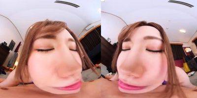 Curvy fat ass Japanese Asian mom in fishnets in POV VR - - drtuber.com - Japan