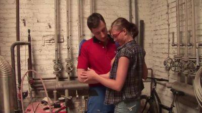 Horny Milf Fucking Hard With Her Plumber - upornia.com