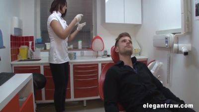 Anna Polina - Milf Pornstar Fucks The Dentist 5 Min - Anna Polina And Vince Karter - upornia.com